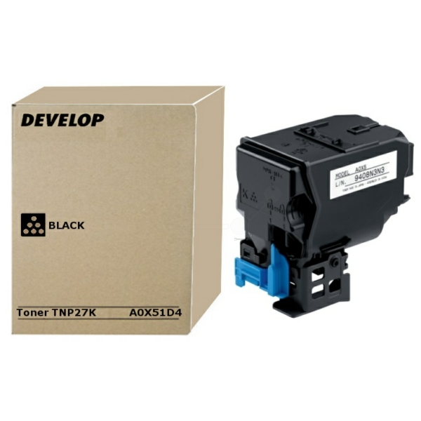 Develop A0X51D4 TNP-27 K Toner Black