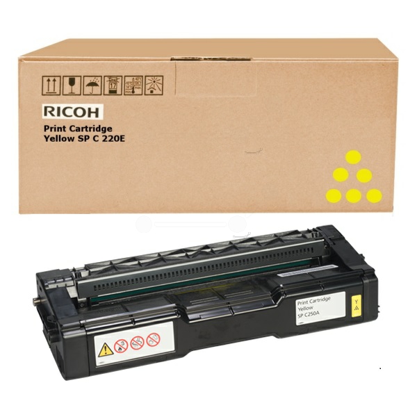 Ricoh 407546 Toner Yellow