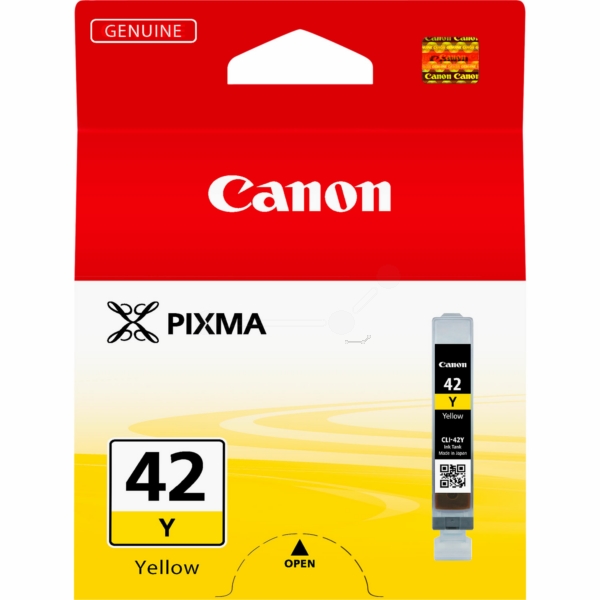 Canon 6387 B 001 CLI-42 Y Tinte Yellow