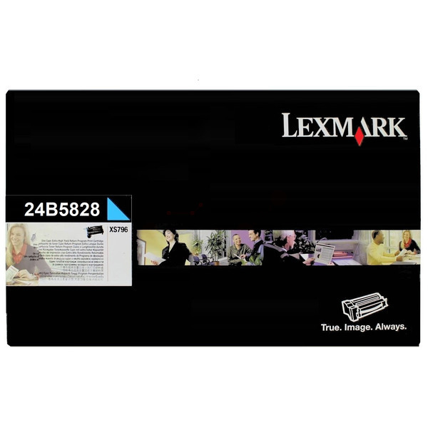 Lexmark 24B5828 Toner Cyan