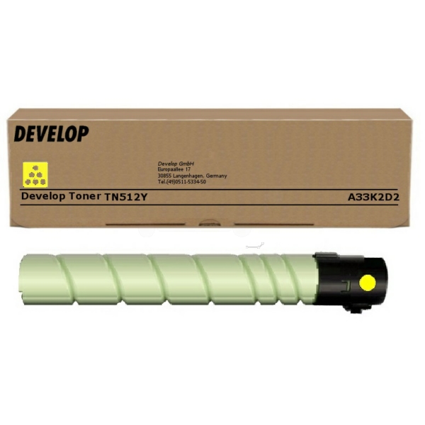Develop A33K2D2 TN-512 Y Toner Yellow