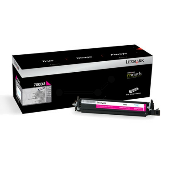 Lexmark 70C0D30 700D3 Entwicklereinheit Magenta