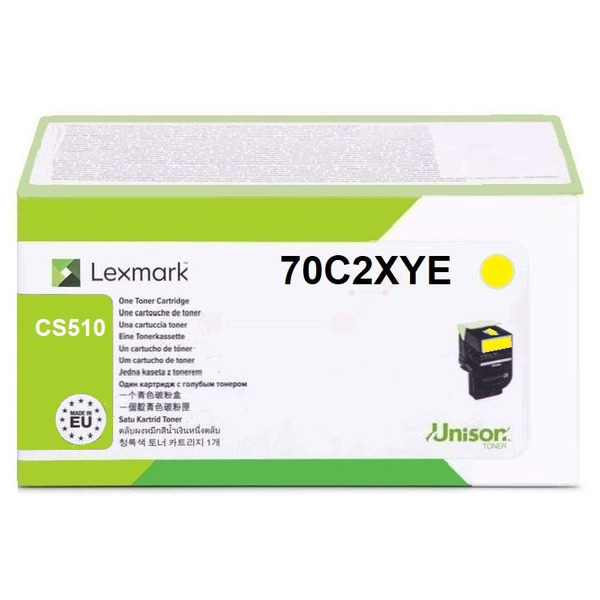 Lexmark 70C2XYE 702XY Toner Yellow