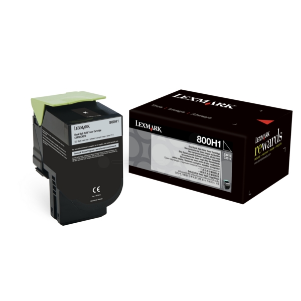Lexmark 80C0H10 800H1 Toner Black