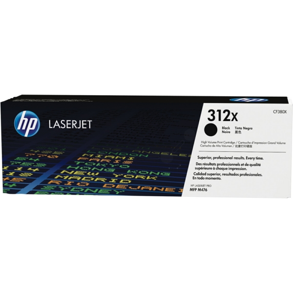 HP CF 380 X 312X Toner Black