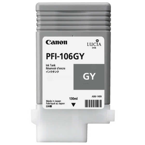 Canon 6630 B 001 PFI-106 GY Tinte Gray