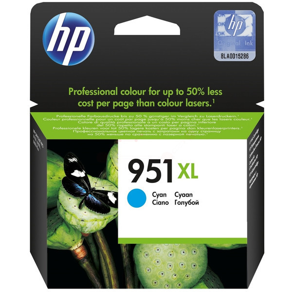 HP CN 046 AE 951XL Tinte Cyan