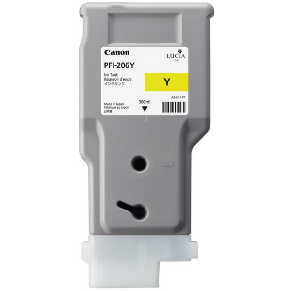Canon 5306 B 001 PFI-206 Y Tinte Yellow