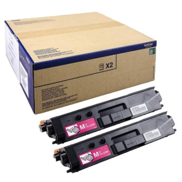 Brother TN-329 M TWIN Toner Magenta VE 2