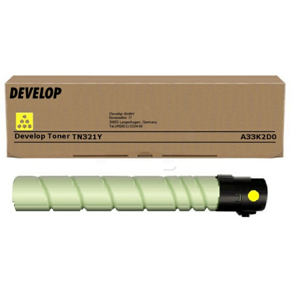 Develop A33K2D0 TN-321 Y Toner Yellow