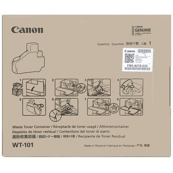 Canon FM3-9276-000 WT-101 Resttonerbehälter No Color