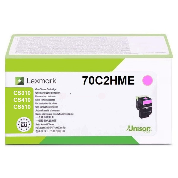 Lexmark 70C2HME 702HM Toner Magenta