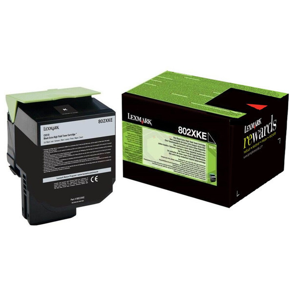 Lexmark 80C2XKE 802XK Toner Black