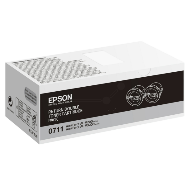 Epson C 13 S0 50711 0710 Toner Black VE 2