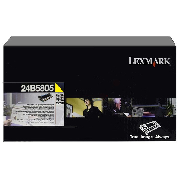 Lexmark 24 B 5806 Toner Yellow