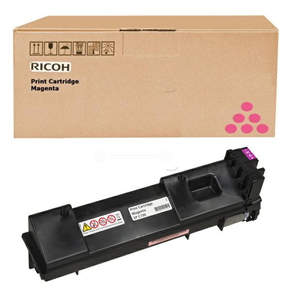 Ricoh 407137 SPC 730 Toner Magenta