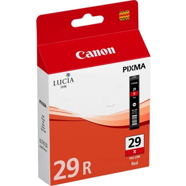Canon 4878 B 001 PGI-29 R Tinte Red