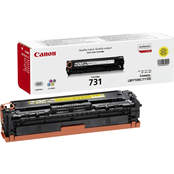Canon 6269 B 002 731Y Toner Yellow
