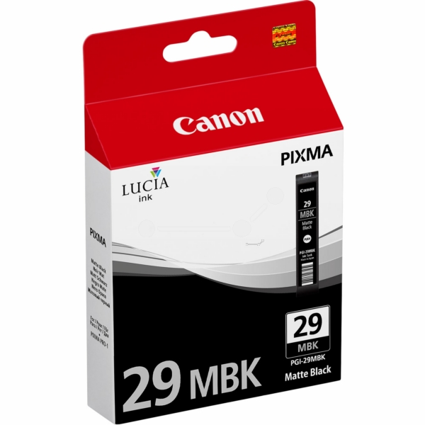 Canon 4868 B 001 PGI-29 MBK Tinte Matte Black