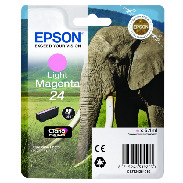 Epson C 13 T 24264010 24 Tinte Photo Magenta