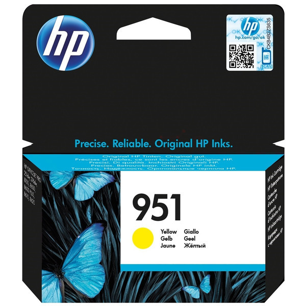 HP CN 052 AE 951 Tinte Yellow