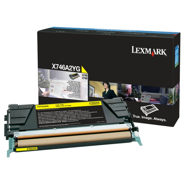 Lexmark X746A2YG Toner Yellow