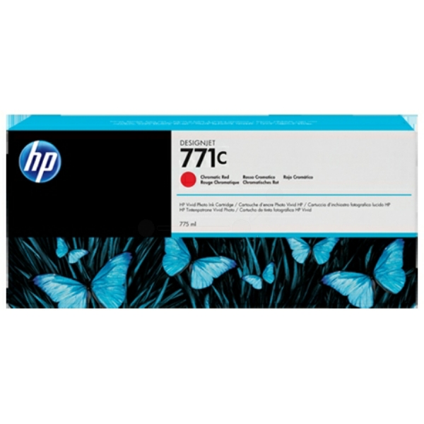 HP B6Y08A 771C Tinte Red