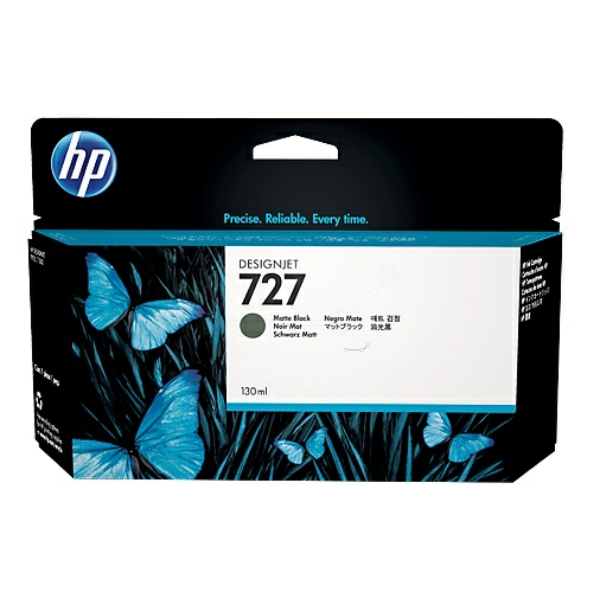HP B3P22A 727 Tinte Matte Black