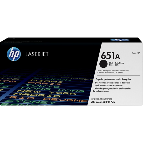 HP CE 340 A 651A Toner Black