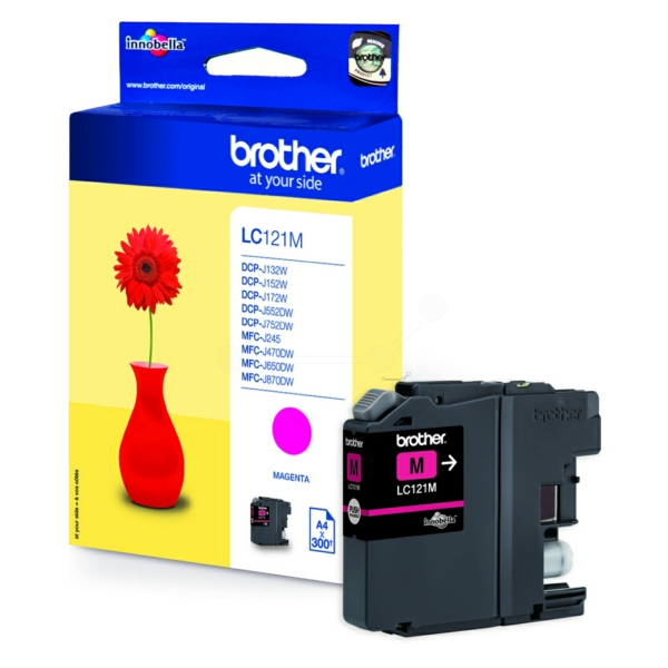 Brother LC-121 M Tinte Magenta