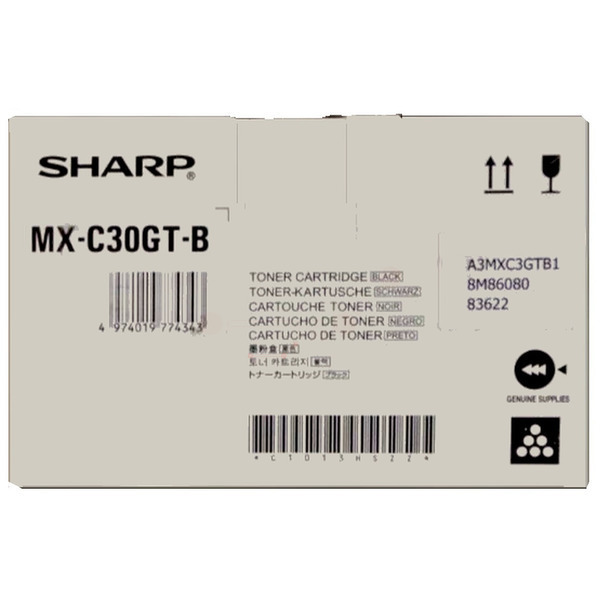 Sharp MXC-30 GTB Toner Black