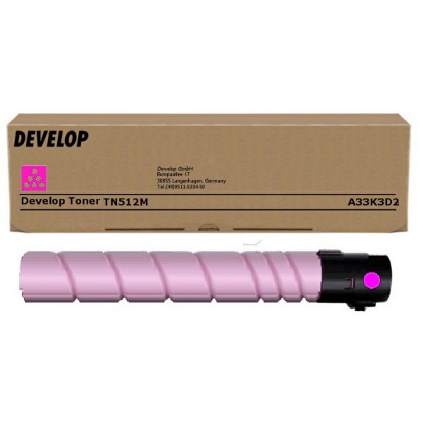 Develop A33K3D2 TN-512 M Toner Magenta
