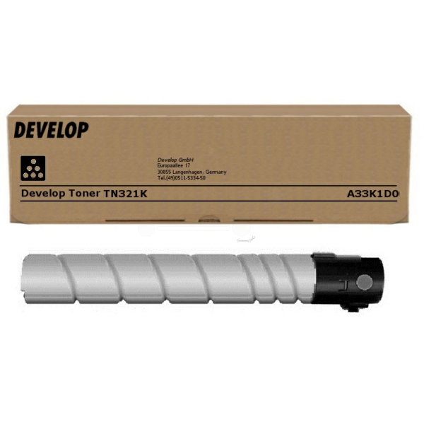 Develop A33K1D0 TN-321 K Toner Black
