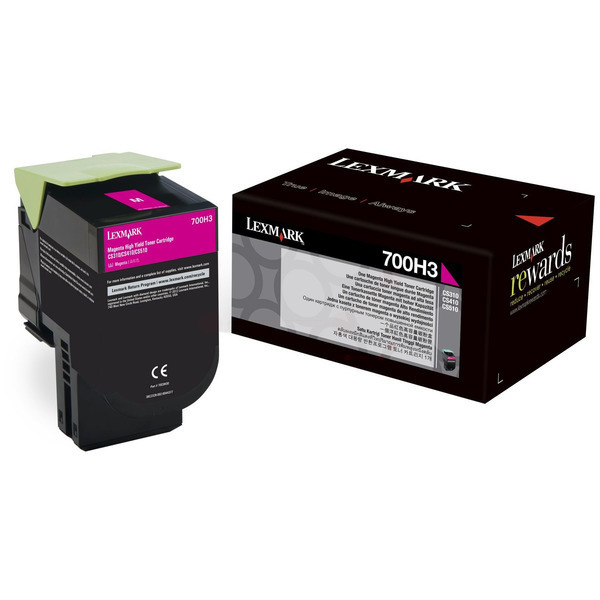 Lexmark 70C0H30 700H3 Toner Magenta