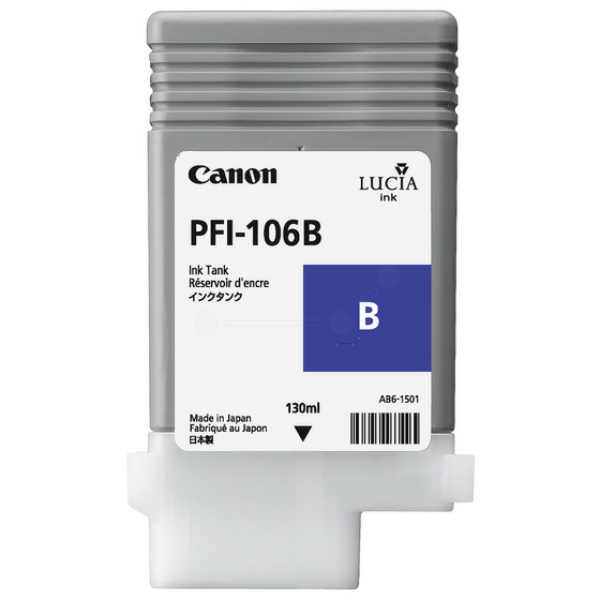 Canon 6629 B 001 PFI-106 B Tinte Blue