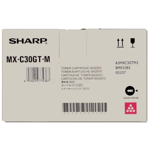 Sharp MXC-30 GTM Toner Magenta