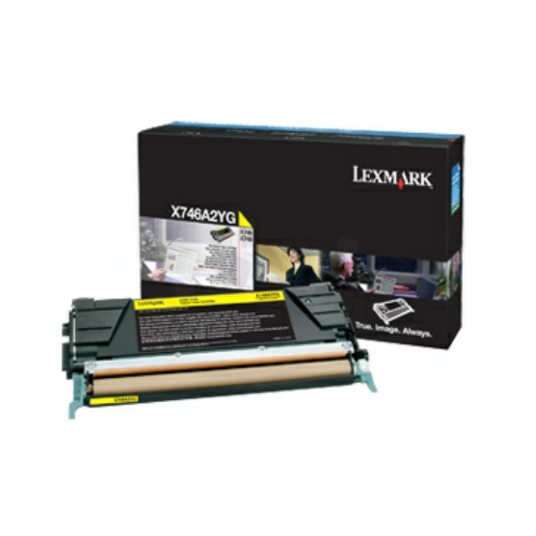 Lexmark X746A3YG Toner Yellow