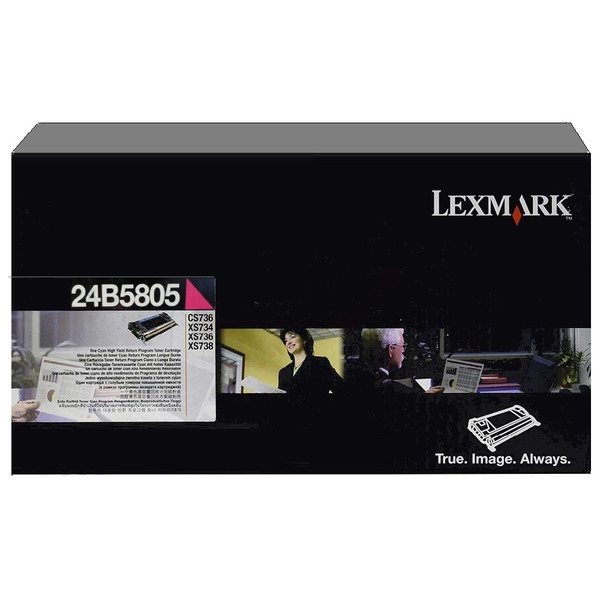 Lexmark 24 B 5805 Toner Magenta