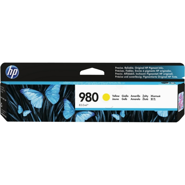 HP D8J09A 980 Tinte Yellow