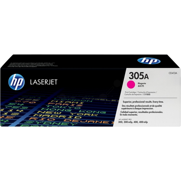 HP CE 413 A 305A Toner Magenta
