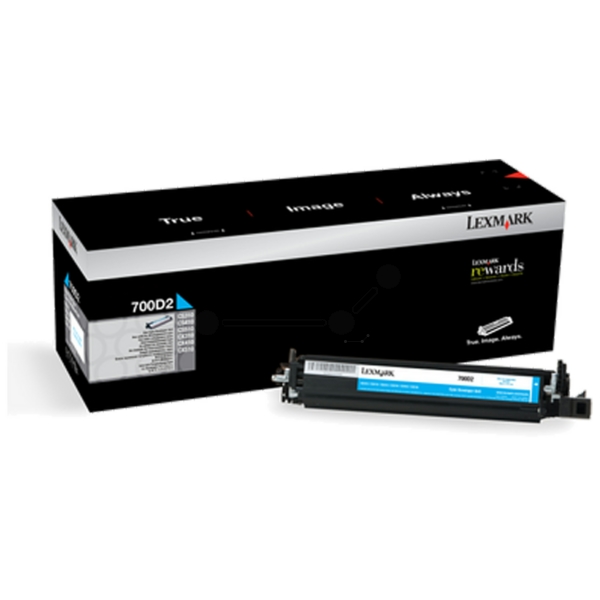 Lexmark 70C0D20 700D2 Entwicklereinheit Cyan