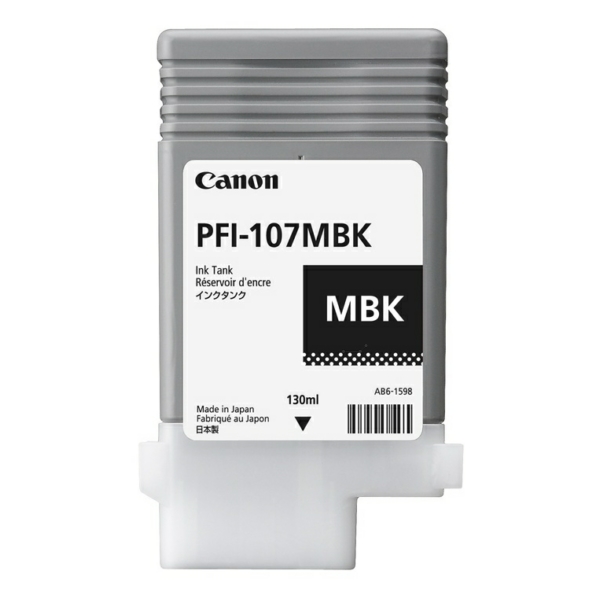 Canon 6704 B 001 PFI-107 MBK Tinte Matte Black
