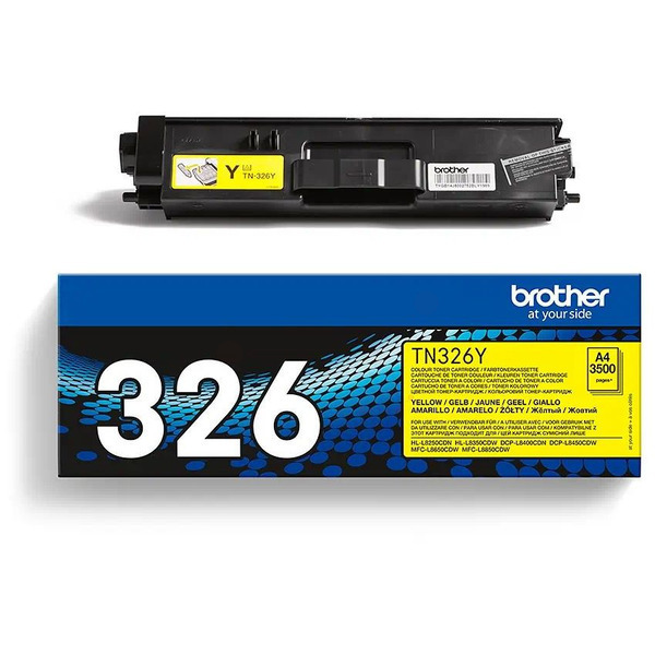 Brother TN-326 Y Toner Yellow