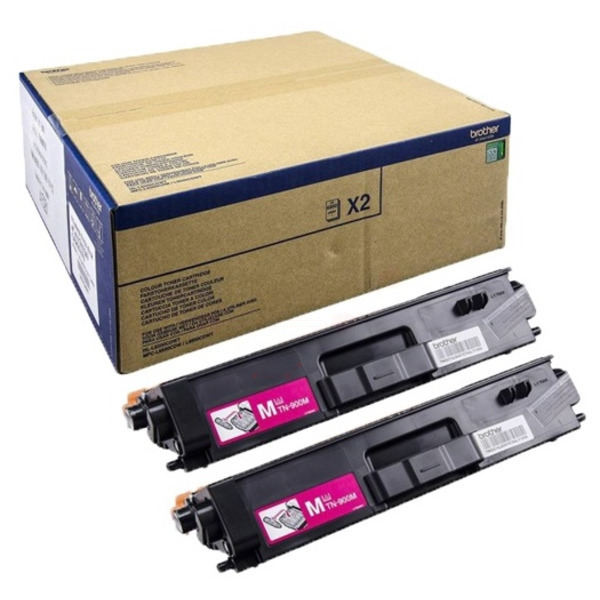 Brother TN-900 M TWIN Toner Magenta VE 2