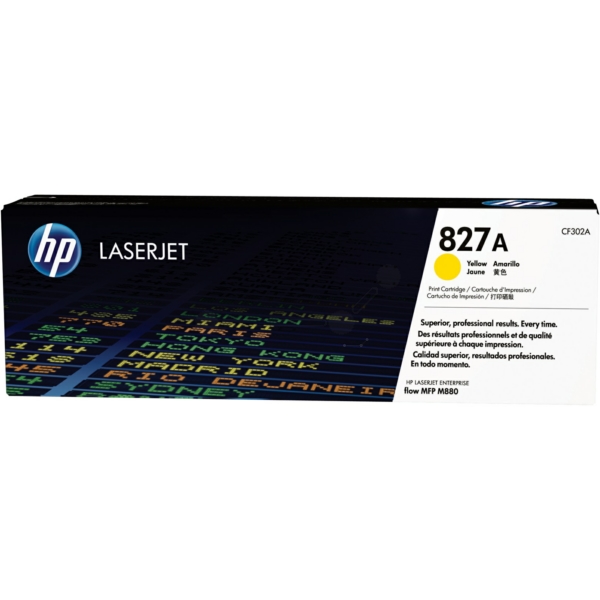 HP CF 302 A 827A Toner Yellow