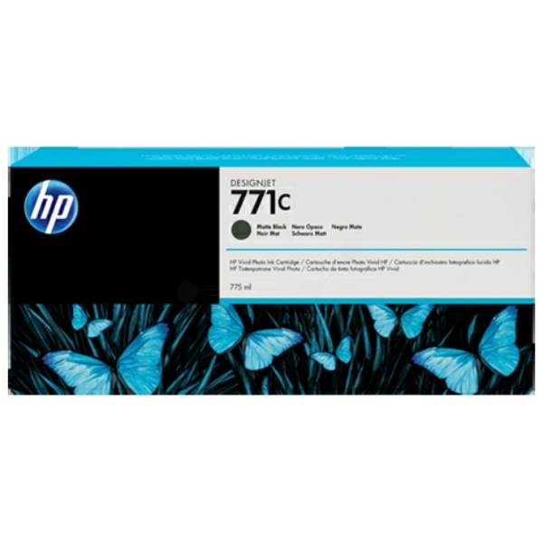 HP B6Y07A 771C Tinte Matte Black