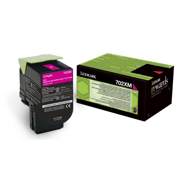 Lexmark 70C2XM0 702XM Toner Magenta