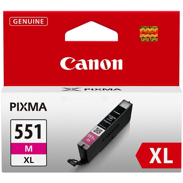 Canon 6445 B 001 CLI-551 MXL Tinte Magenta