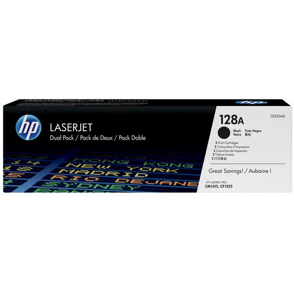 HP CE 320 AD 128A Toner Black VE 2