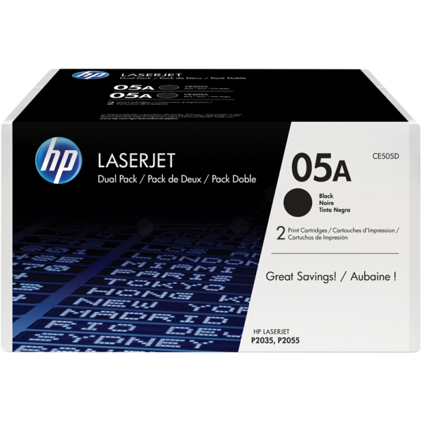 HP CE 505 D 05A Toner Black VE 2